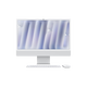 Quasi-nouveau produit Apple/Apple AI ordinateur/2024 iMac 24 pouces argent M4 (10 + 10 cœurs) 16G 256G nano verre ordinateur tout-en-un MD3H4CH/A