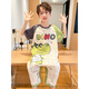 Ultraman (ULTRAMAN) 2025 summer new one-piece children's pajamas boys home clothes Ultraman pattern cotton pure cotton sleeping bag 9923# green dinosaur 170 6 size height 80-90cm weight 25-30Jin [Jin equals 0.5 kg]