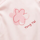 童泰（TONGTAI）婴儿连体衣春秋季纯棉衣服初生宝宝蝴蝶哈衣爬服和尚服粉色52cm