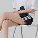 阿迪达斯 （adidas）女装运动套装 三叶草时尚休闲服短袖T恤衫宽松透气休闲短裤两件套 IR9533+JE1309 S