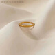 RSRDDY Old Phoenix Authentic Gold Pigment Ring Frosted Simple Index Finger Ring Sand Gold Fashionable Men and Women Gold Ring 2MM Gypsophila Same Style Same Style Ring No. 9 125-150Jin Jin is equal to 0.5 kg Same Style Same Style