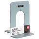 Deli-Buchstand 7-Zoll Iron Bookshelf Creative Student Book Stand Office Desk Speicherblock 9272 Blau