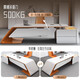 Paint desk simple modern manager desk president L-shaped desk supervisor executive desk boss desk and chair combination 1.6 meters boss desk