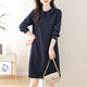 
LISM [same style in the mall] high-end dress 2025 new exquisite small fragrance style women's European station European goods medium-length straight tube M [Suggested 110Jin[Jin equals 0.5 kg] b