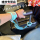 行李防丢牵引绳防盗旅行箱牵引绳可折叠便携学生外出旅行搭子 2米浅绿固定头防丢绳