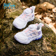 361 Kindersportschuhe 25 Herbst Männer und Frauen Kinder leichte Sportschuhe Dichtes Netz atmungsaktiven Outdoor -Schuhen lila 31