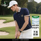 
SalavIF brand men's clothing 2025 summer new comfortable loose embroidered short-sleeved T-shirt for men business lapel polo shirt men 897 black L 50/175 suitable for 120-140Jin [Jin equals 0.5 kg]