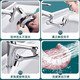 Xincong Robotic Arm Universal Faucet Rotatable Spout Extended Washbasin Aerator Joint Anti-splash Artifact Rocker ABS Robotic Arm Single Gear 1 Pressurized Anti-splash Water