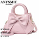 ANYSMIC奢侈高端品牌包包女包春夏2025新款感网红时尚洋气单肩手提包 卡其色