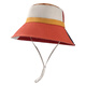 Cammon hat brim heat insulation fashion contrast color fisherman hat basin hat women early spring sun hat big brim hat Citrus yellow (KM-3889-111) 57.5cm (adjustable)