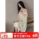 本尼熊贝妍纯欲风睡衣女夏季薄款性感吊带短裤套装带胸垫莫代尔棉家居服 S4882 睡裙 XL （身高170，体重120-150左右）
