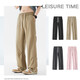 2025 Männer und Frauen Paare Frühlings- und Sommer American Trendy Marke drucken ICE Seiden Fallschirmjäger Schnelltrocknungs-Arbeitshosen 15249 Dunkelgrau S 70-90JIN [Jin ist 0,5 kg]