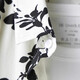 Kazuki Kuraishi Brand tendance à la mode nouvelle chemise à manches courtes à manches courtes en noir et blanc à moitié à manches à manches en vrac de chemise hommes décontractée Black XL (130-150jin [Jin est égal à 0,5 kg]))