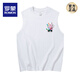 РОМОНСКИЙ КИТАЙСКИЙ СТИЛЬ ЧЕРНЫЙ МУЖНЫЙ ЖИЛЕТ 2025 Summer Wear Pure Cotton Lazy без рукавов.