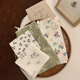 Fan Ye’s Pure Cotton Gauze Baby Square Square 3 Emballage Nouuntiment Super Soft Baby Face Coundre pour enfants serviette de mouchoir pour enfants