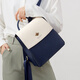 CNOLes [neues Produkt] Rucksack für Frauen 2025 Neues Mode -Rucksack für Frauen für Frauenschulenschule Design Computerbeutel Reisetasche Beige mit Blue_ [Bienenmuster]