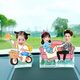 Photo personnalisée des ornements de tremblements de tête sur la voiture avec une voiture solaire en acrylique couple couple trois secoue fruit célibataire 738 cellules solaires doubles usage