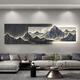 三栖虎背有靠山客厅装饰画轻奢沙发背景墙挂画感3d立体山水壁画 A-背有靠山 12034cm普通款(不带灯)
