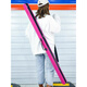 MPPMCK pink hard shell fishing rod bag waterproof wear-resistant single shoulder small portable capacity large capacity women's bag pink 15566 cm 240309Y