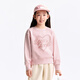 Annil children's clothing girls' round neck long-sleeved sweatshirt 2025 autumn new style printed sweet sequin casual stretch top