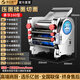 Máquina de fideos eléctricos de Leyichuang para casa comercial de mesa pequeña de mesa pequeña Presione Máquina de masa completamente automática Rolling and Cut Noodles Multi-Función para una gran máquina comercial de escritorio de escritorio de acero inoxidable 160 Luxury Noodle Press (550W) [Uso recomendado] en el hogar]