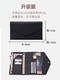 
Yonghuan RFID passport clip passport bag passport ticket storage clip multi-function travel document storage bag protection cover overseas extended upgrade model - black