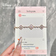 Disney (Disney) lucky four-leaf clover and mother-of-pearl bracelet is a suitable summer gift for girls to give to your girlfriend