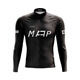 MAAP autumn cycling clothing men's long-sleeved tops bicycle sportswear road bike outdoor breathable quick-drying shirt MAAP orange gray L