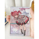 Yuanqi Children's Accent Crystal Stand de Teto Crystal Stand Transparent Brick Brick Anime Péripheral Acrylique Figure Ornements de bureau à deux dimensions Style 3 8 * 12 * 1CM BRIQUE DE CRISTAL DE POURS