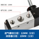 Chint pneumatic switch manual valve 4h210-08 air valve hand turn valve manual reversing valve hand plate valve 3H310-10 3H210-08+12mm connector