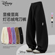 迪士尼童装儿童时尚休闲卫裤2025春秋新款洋气女童裤子百搭男童运动裤