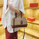 Cool Kangaroo KQ Shell Bag Women's 2025 New Printed Tote Bag Niche Design Fashionable One-Shoulder Crossbody Bag 2023 Black 2025