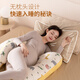 
Qiaran [Germany] Pregnant women's side sleeping pillow, pregnant belly support pillow, pregnancy U-type pillow pillow special artifact cushion [Class A pure cotton double standard breathable] Animal Kingdom-detachable and washable