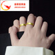 Jin Cuixi Lao Phoenix Gold Ring Couple Couple 999 Pure Gold Glossy Chinese Valentine's Day Gift for Girlfriend Couple Ring Gold Weight Approximately 9.09 Grams