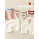 Mini Balabala (Mini Balabala) Baby kurzärmelige Kleidung Sommer Dünner Baby Jungen Sommer Jumpsuit Neugeborenes Vollmondkrabrenanzug 6210 Weiß 80 cm