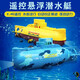 Luluo Submarine Toys sous l'eau avec caméra Remote Control Modèle de télécommande de caméra sous-marin peut être lancé Configuration standard