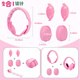 
Junbikang baby noise reduction earmuffs headphones soundproof children anti-firecracker aircraft pressure reduction full-inclusive ear strap dual mode pink two-in-one [head wear + strap] [noise reduction and sound insulation to protect baby's hearing]