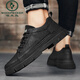 Zapatos para hombres de Woodpecker 2025 NUEVA Autumn Workwear Boots Martin Boots Men's Low Top Casual Shoes Sombrá de suela suave Zapatos de moda 9903 Brown 39
