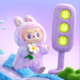 Motherland version - LaBuBu Macaron sitting on the party rubber-encapsulated face blind box front high-energy imitation 3.0 generation new 3.0 front high-energy series hidden version [ID]