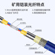 Youpulian 9MM flame retardant explosion-proof armored tail fiber single-mode double-core four-core 4-core 6-core 8-core SC-SC to FC-FC-LC-ST Kaijia custom-made fiber optic jumper with armored tail cable 9MM mining armored single-mode 4-core LC-LC 20 meters