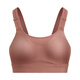 Under Armor (UNDERARMOUR) Infinity 2.0 small 8 bra women's training sports underwear - high intensity 1384112 Mocha Rose Red 698 L A-C