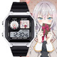 Ailee, eine Klassenkameradin neben Miaopu Le, Zhou Fangyouxi Electronic Watch Sport Digital Watch Junior High School Schülermodell hat einen Wecker [stilvoll Silberschwarz] D9230 Electronic Watch [importiertes Bewegung + Super Long Standby] Geschenkbox
