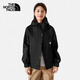 北面（The North Face）25春夏冲锋衣女户外防风防水硬壳夹克外套8EYF官方正品 8EYF-JK3_黑色 M 160