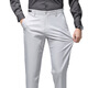 Jiumuwang Frühlings- und Sommer neue Männer -Casual Hosen -Geschäftsleute für Männer Kleidung Vaters Lange Hosen lose geradlinige elastische Herrenhosen 9892 Black 29
