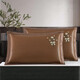 SHANTOULIN VILLAGE Summer Seda Seda almohada de almohada Summer de verano almohada de almohada de almohada de almohada de una sola vid para adultos un par Víncula de hielo 679-7 Caja de almohada de zishulina un par de salvo