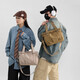 Universelle Reisetasche mit großer Kapazität für Männer und Frauen, leichte und einfache neue vielseitige Aufbewahrungs -Umhängetaschen Crossbody -Tasche für Frauen, hellblau, einzelne Größe