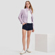 Descente WomenStudio-Serie leichte und atmungsaktive Hautmantel gewebtes Oberteil für Frauen wt-weiß s