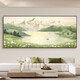 Cornucopia living room decoration painting Rizhao Jinshan Jucai Landscape hanging painting sofa background wall mural Graffiti-m 280*110CM recommended sofa light luxury with more than 4 meters
