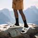 Jieliya Sports Pantoffeln für Männer im Sommer 2025 Neue Stil von lässigen und vielseitigen nicht rutschfesten Wear-resistenten EVA-Anti-Odor-Hausschuhen für Männer, Weiß und Schwarz 42-43 [geeignet für die Größen 41-42]