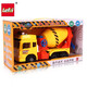 LEFEI Kinderspielzeugautomodell Inertial Engineering Car Toy Sound und leichter Dali -Zement -Mixer -Lkw 9882 9889 Musikpolizei ein Shopping Supermarkt